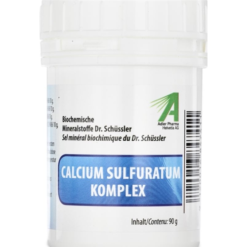 Adler Calcium Sulfuratum Komplex Pulver Dose 90g buy online