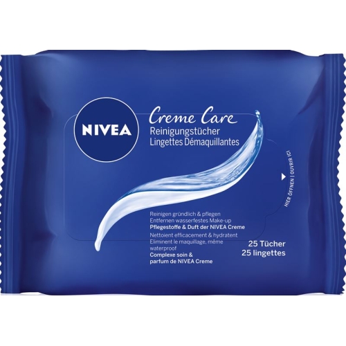 Nivea Creme Care Reinigungstücher 25 Stück buy online