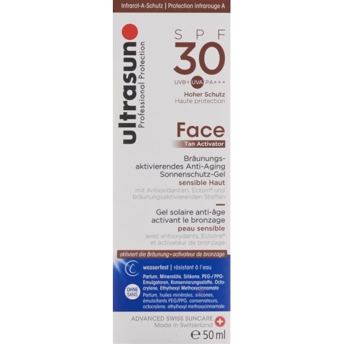 Ultrasun Face Tan Activator SPF 30 50ml buy online