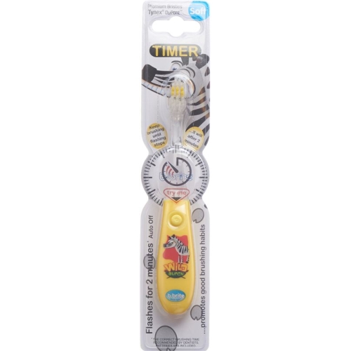 B-brite Flashing Children's Toothbrush Wild Bunch buy online