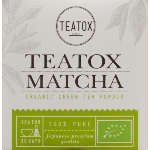 Teatox Matcha Pulver Dose 30g buy online