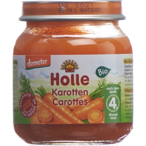 Holle Carrot from the 4th month Organic 125g buy online