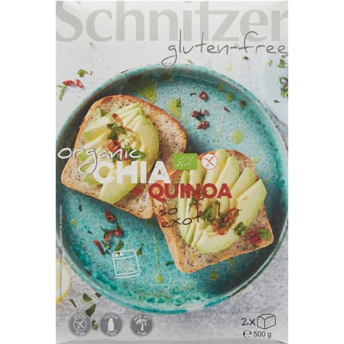 Schnitzer Bio Chia Quinoa Brot 500g buy online