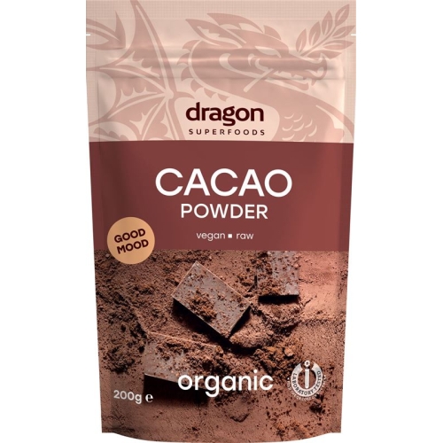 Dragon Superfoods Kakao Pulver Roh 200g buy online