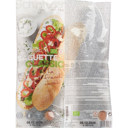 Schnitzer Bio Baguette Classic 360g buy online