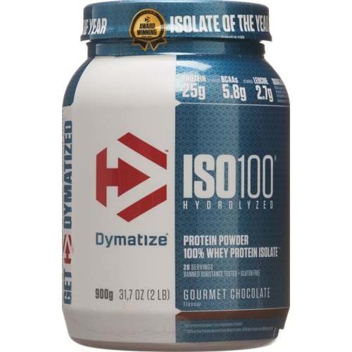 Dymatize Iso 100 Zero Carb Gourmet Chocolate 900g buy online