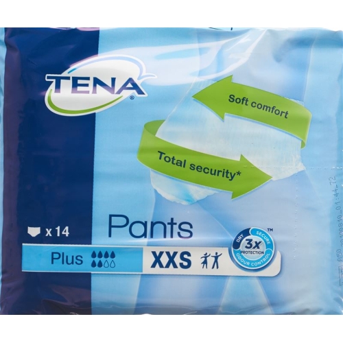 Tena Pants Plus Xxs 40-70cm 14 pieces buy online