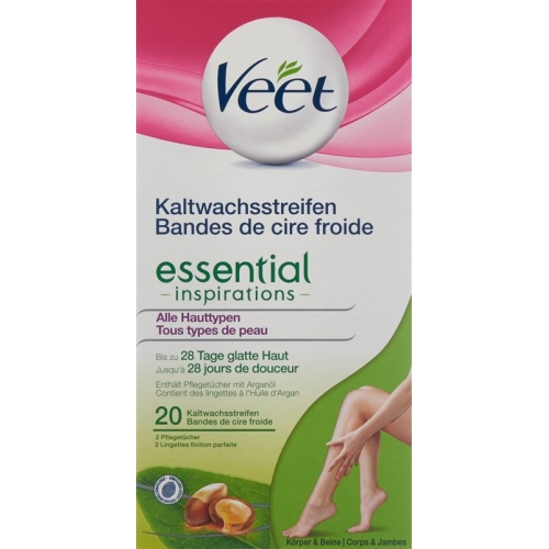 Veet Kaltwachsstreifen Beine&Körper Essen 10x 2 Stück buy online