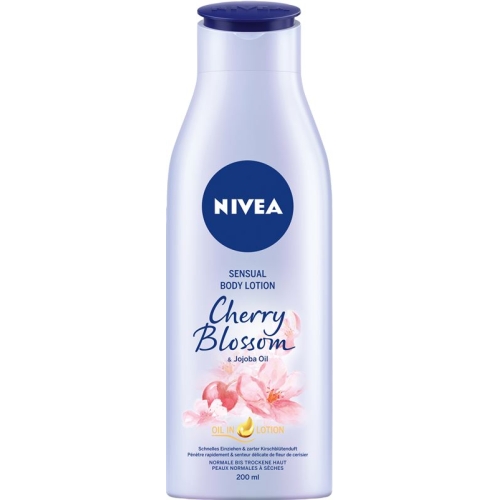 Nivea Sensual Body Lotion Cherry & Jojoba Oil 200ml buy online