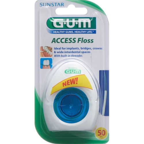 Gum Sunstar Acces Floss Dental floss 50 pieces buy online