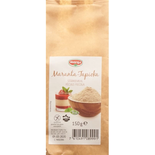 Morga Maranta-Tapioka Stärkemehl Bio Beutel 150g buy online