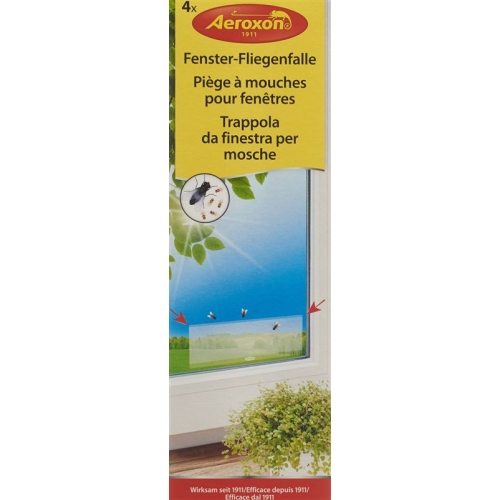 Aeroxon Fenster-Fliegenfallen Transparent 4 Stück buy online