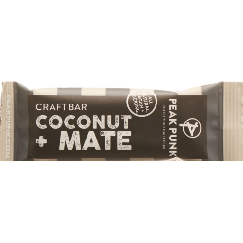 Peak Punk Bio Craft Bar Coconut & Mate 38g buy online