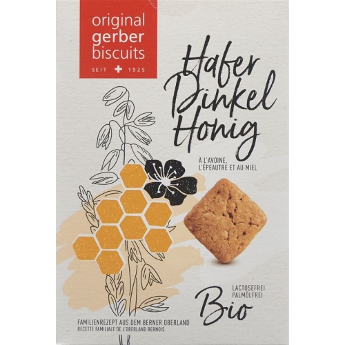 Gerber Hafer Dinkel Biscuits Honig Bio 160g buy online