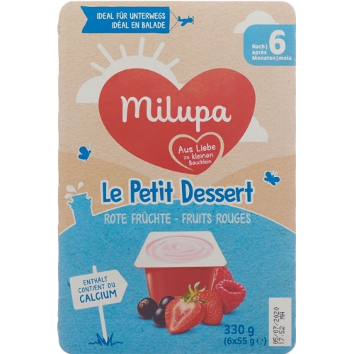 Milupa Le Petit Dessert Red Fruits buy online