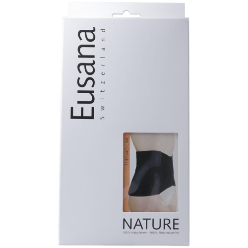 Eusana Kidney Warmer Anatomical Silk/Wool S Black buy online