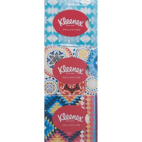 Kleenex Collection Kosmetiktue Wuerf Trio 3x 48 Stück buy online