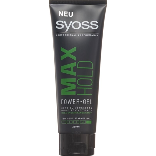 Syoss Power Gel Max Hold 250ml buy online