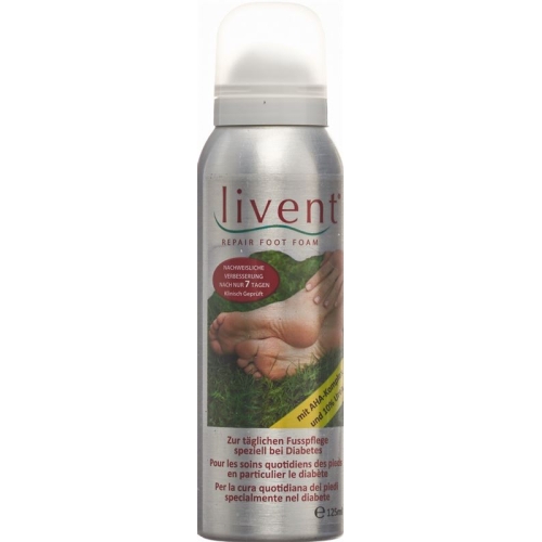 Livent Fusspflege Schaum Spray 125ml buy online