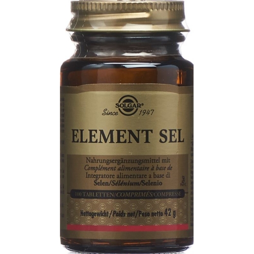 Solgar Element Sel Tabletten Flasche 100 Stück buy online