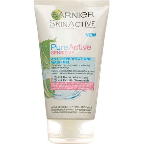 Garnier Skin Nat Face Pure Active Sensitive 150ml buy online