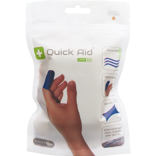 Quick Aid Pflaster 6x100cm Latexfrei Hautfarben buy online