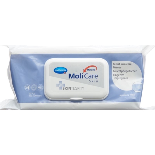 Molicare Skin moist care wipes 50 pieces buy online