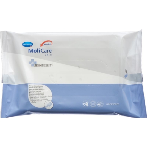 Molicare Skin washing gloves 8 pieces buy online