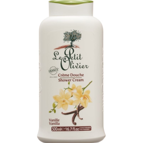 Le Petit Olivier Douche Creme Vanille 500ml buy online