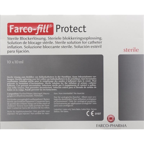 Farco-fill Protect Sterile Blockerloes 10x 10ml buy online