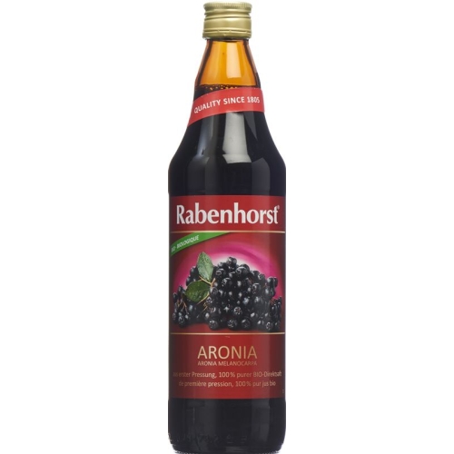 Rabenhorst Aronia Muttersaft Bio Flasche 750ml buy online