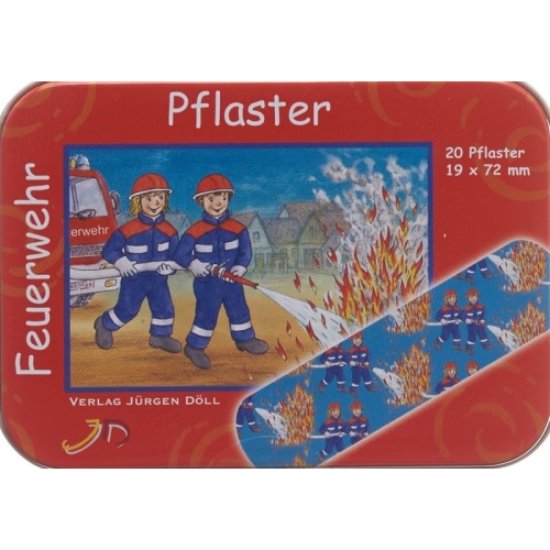 Doell Heftpflaster 19x72mm Feuerwehr Dose 20 Stück buy online