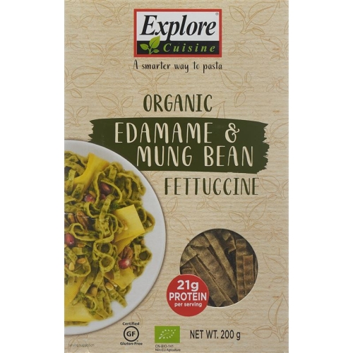 Explore Cuisine Fettuccine Edamame&mungo Bio 200g buy online