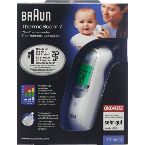 Braun (pi) Thermoscan Ohrthermometer 7 Irt 6520 buy online