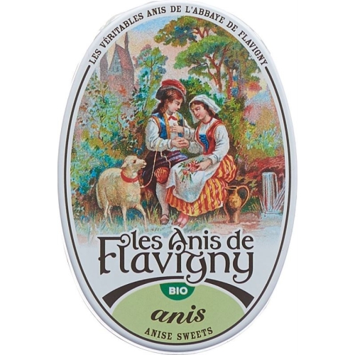 Les Anis De Flavigny Anisbonbons Bio 50g buy online