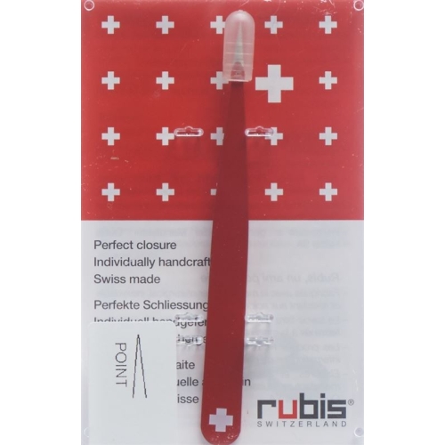 Rubis Pinzette Spitz Rot Inox buy online