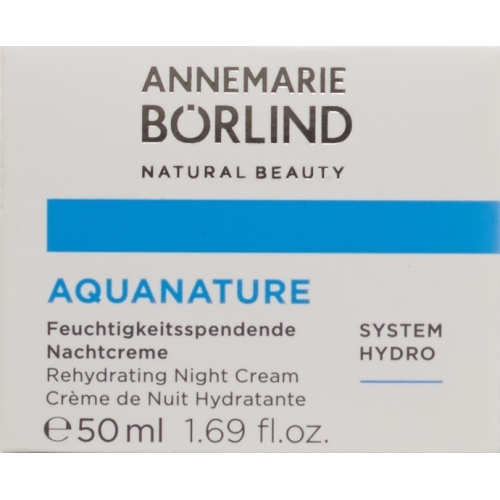 Boerlind Aquanature Feuchtigkeitssp Nachtcreme 50ml buy online