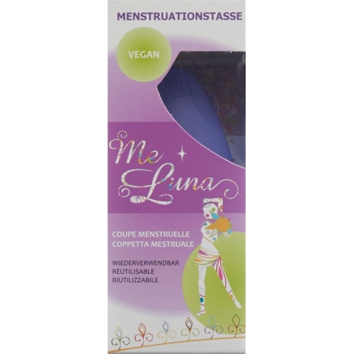 Me Luna Menstruationstasse Sport M Blau-Violett buy online