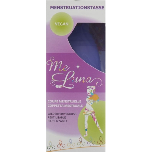 Me Luna Menstruationstasse Sport L Blau-Violett buy online