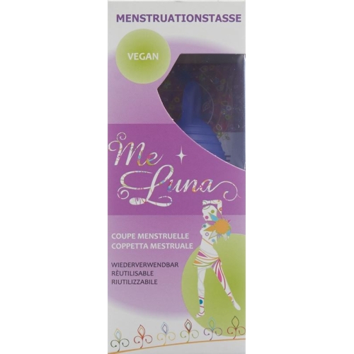 Me Luna Menstruationstasse Sport Shorty S Blau-vi buy online