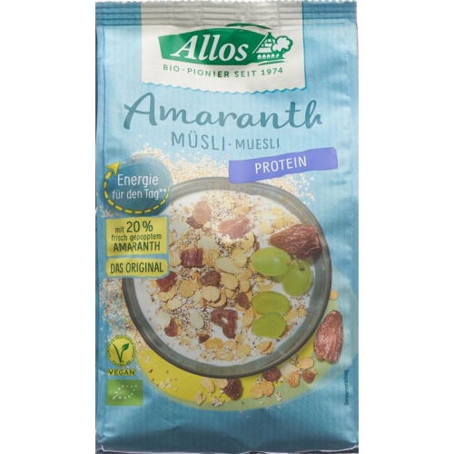 Allos Amaranth Muesli Protein 375g buy online