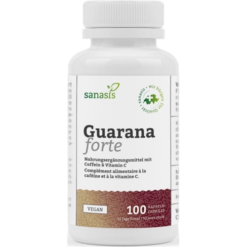 Sanasis Guarana Forte Kapseln 100 Stück buy online