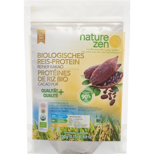 Nature Zen Bio Reis-Protein Reiner Kakao 250g buy online