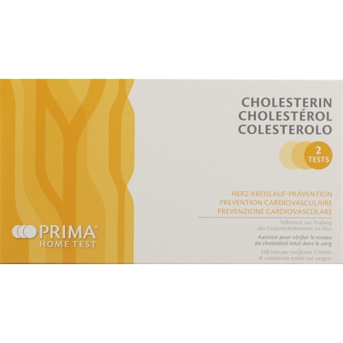 PRIMA HOME TEST Cholesterol Test 2 pcs buy online