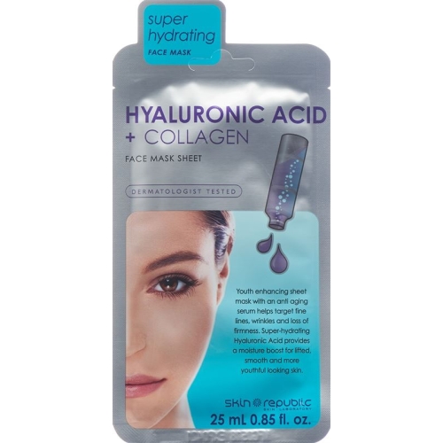 Skin Republic Hyaluron Acid Collagen Face Mask Beutel buy online