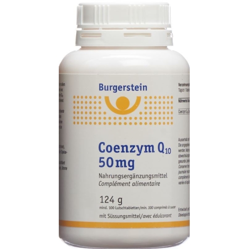 BURGERSTEIN Coenzym Q10 Lutschtablets 50 mg buy online