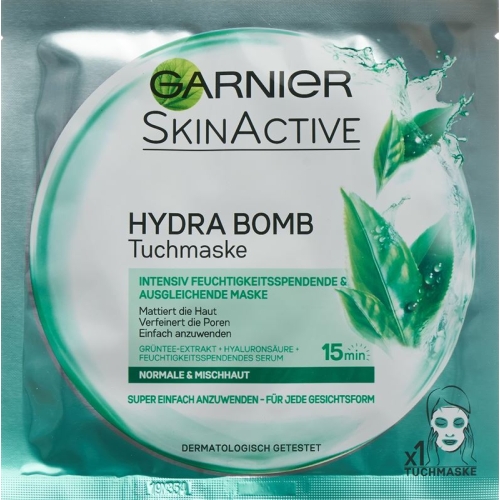 Garnier Skinactive Hydra Bomb Mask Green Tea buy online