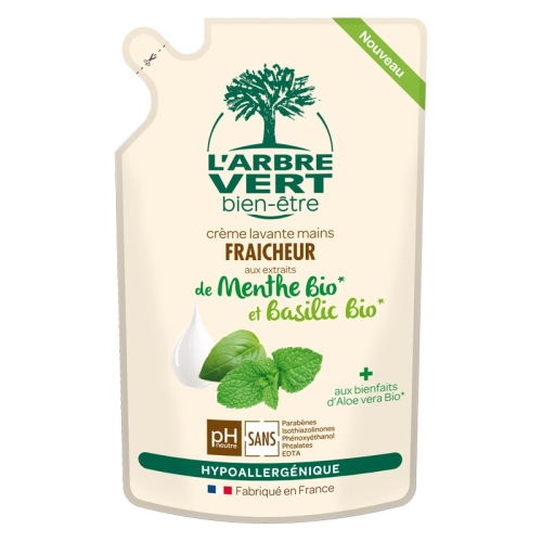 L'Arbre Vert Öko Ref Handseife Bio Minz Fr 300ml buy online