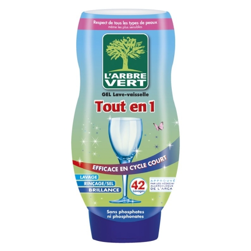 L'Arbre Vert Öko Geschirrsp-Gel All-in-1 Fr 720ml buy online