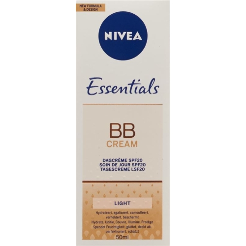 Nivea Face Essentials BB Cream Light LSF 20 50ml buy online